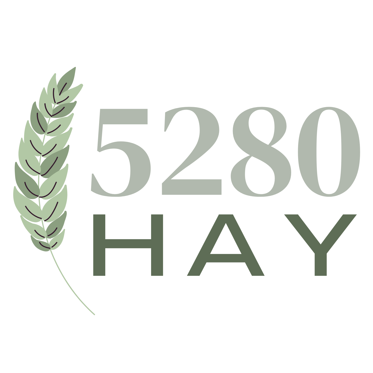 5280 Hay Logo - Quality Hay in Colorado